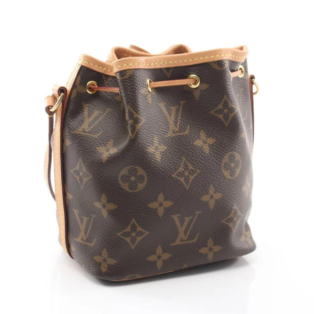Louis Vuitton bag coated Nano Monogram Noe canvas Brown